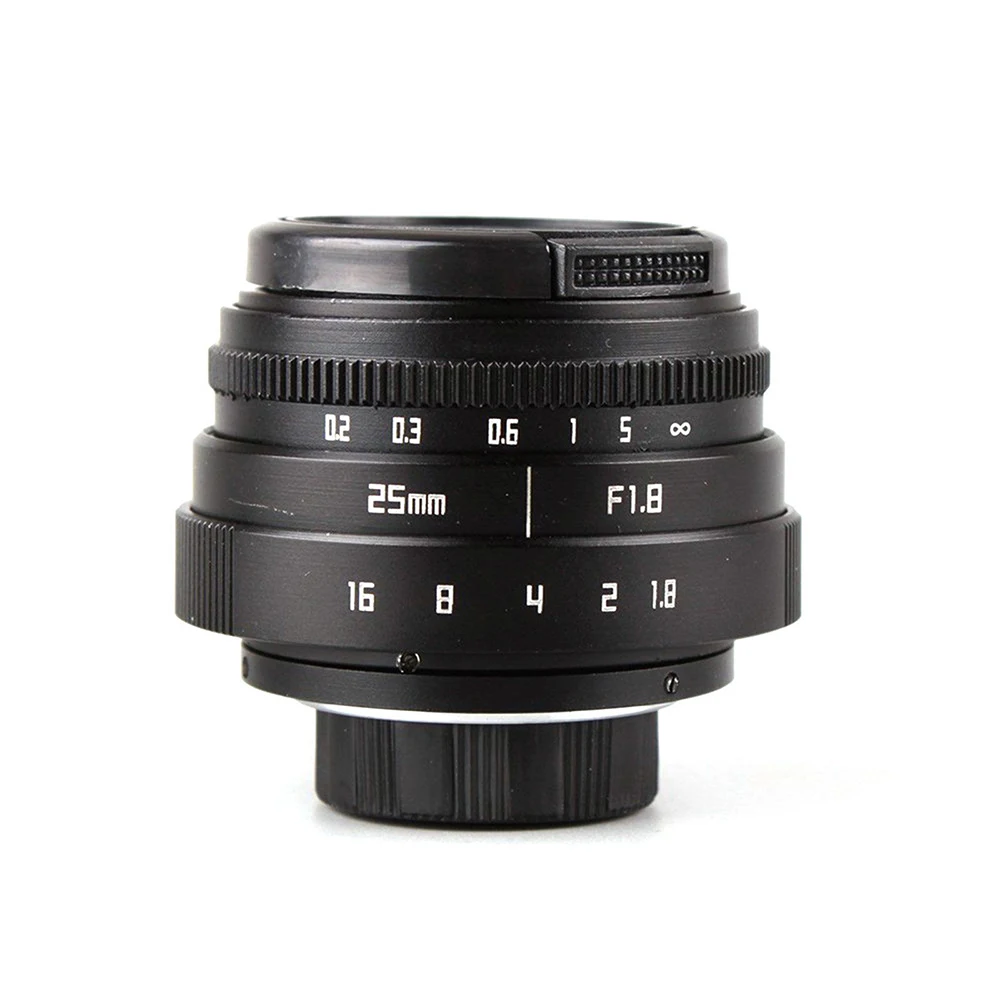 25 мм F1.8 APS-C TV объектив для камеры видеонаблюдения + бленда объектива Fuji Fujifilm X-E2 X-E1