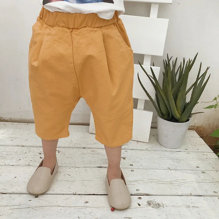 Детские летние повседневные штаны Новинка 2018 года модные хлопковые спортивные