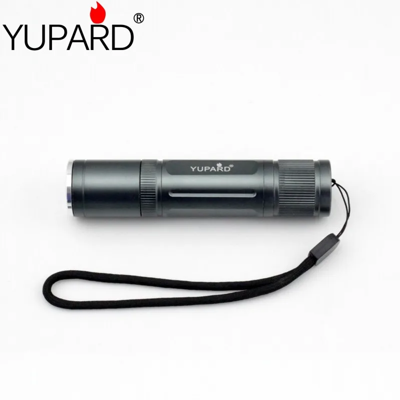 Фонарик yupard Q5 светодиодный регулируемый масштабируемый фиолетовый