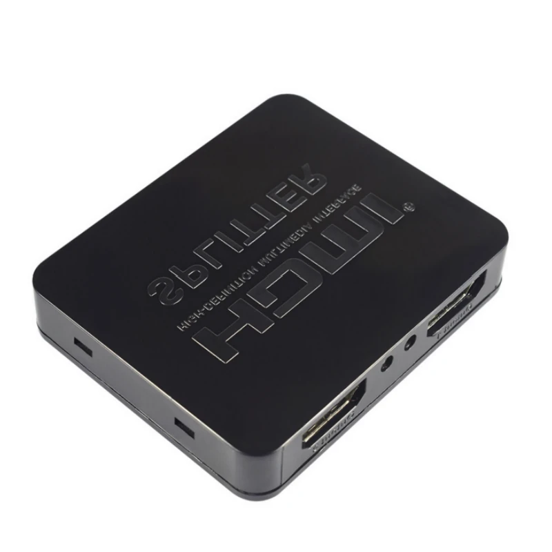 HDMI 1 в 2 выхода 1x2 HDCP 3D сплиттер 1080p 4K усилитель сигнала мощности аналогичный DVD PS3 Xbox
