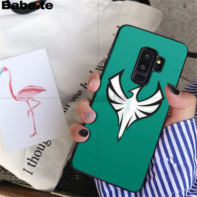 Babaite Радуга шесть осада ТПУ мягкий силиконовый черный чехол для телефона samsung S9 S9 плюс S6 S6edge S6plus S7 S7edge S8 S8plus S5 M10 20