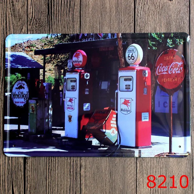 Настенный Декор для дома I Love Riding US Route 66 мотоциклы художественная живопись налет