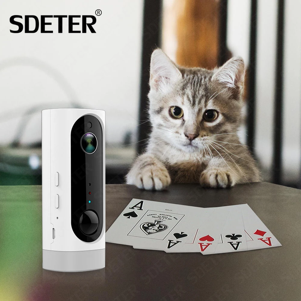 SDETER аккумулятор Беспроводная ip-камера без проводов, Wifi 720 P, внутренний детский монитор, камера безопасности, видео мониторинг, двухстороннее аудио