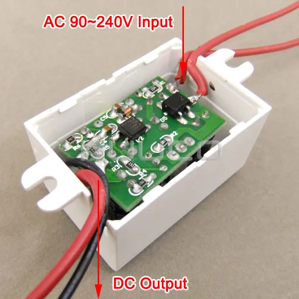 Импульсный источник питания AC 90V ~ 240 110V 220V к DC 5V 800mA преобразователь