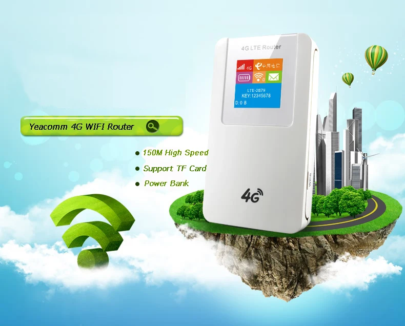 Бесплатная доставка! CAT4 150 Мбит/с разблокированный портативный 3G 4G LTE Wi Fi роутер с