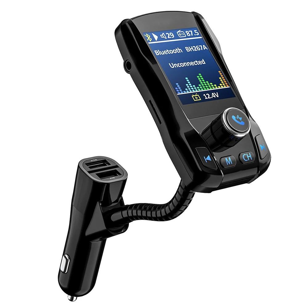 Nulaxy Fm передатчик Bluetooth Hands free Автомобильный MP3 плеер fm модулятор Поддержка USB Flash