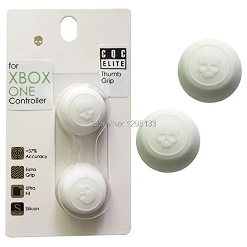 20 пар/лот Skull & Co. CQC Elite Thumb Grips джойстик Крышка для Xbox One беспроводной игровой