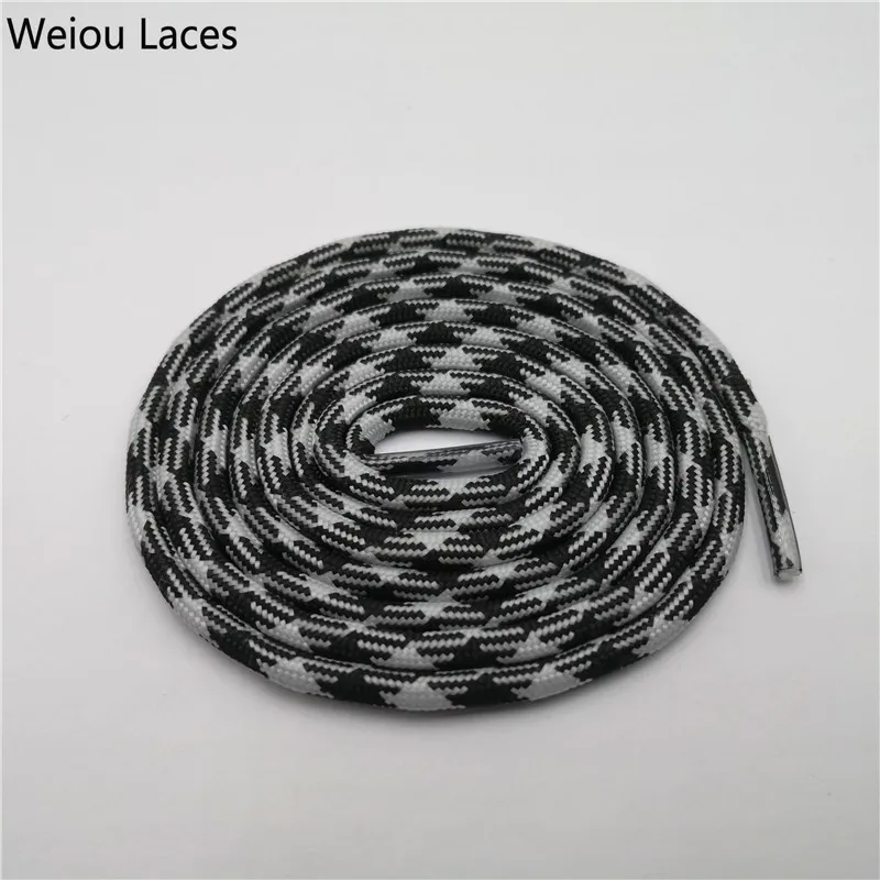 1355 Black Glow Grey Weiou/спортивная обувь для мужчин и женщин; круглый носок; светится в темноте; шнурки; два цвета; смешанные флуоресцентные светящиеся шнурки для кроссовок; парусиновая обувь - Цвет: 1355 Black Glow Grey