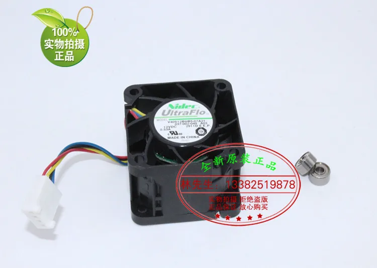 Новый вентилятор охлаждения сервера NIDEC V40S12BUB5 402812V 0.55A 4 см| |