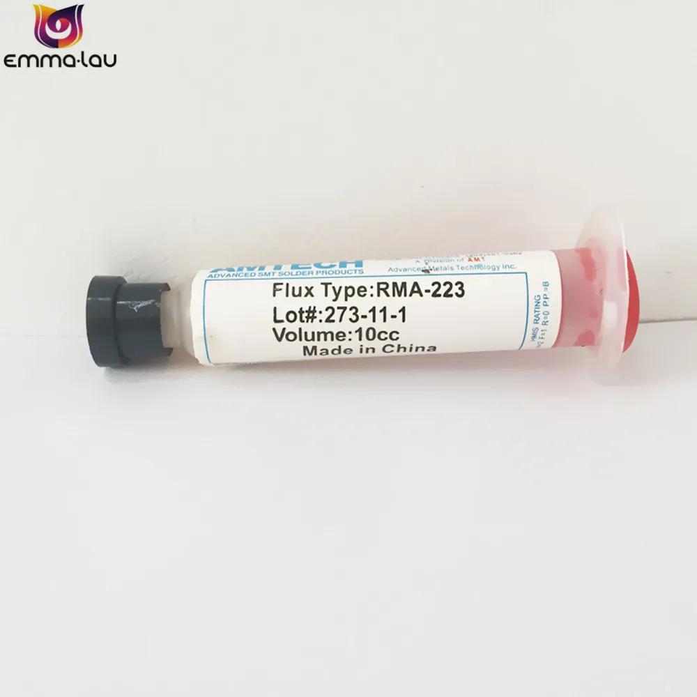 5 шт./лот RMA223 RMA-223 нечистое припоя паяльной пасты 10cc флюсовая паста LED