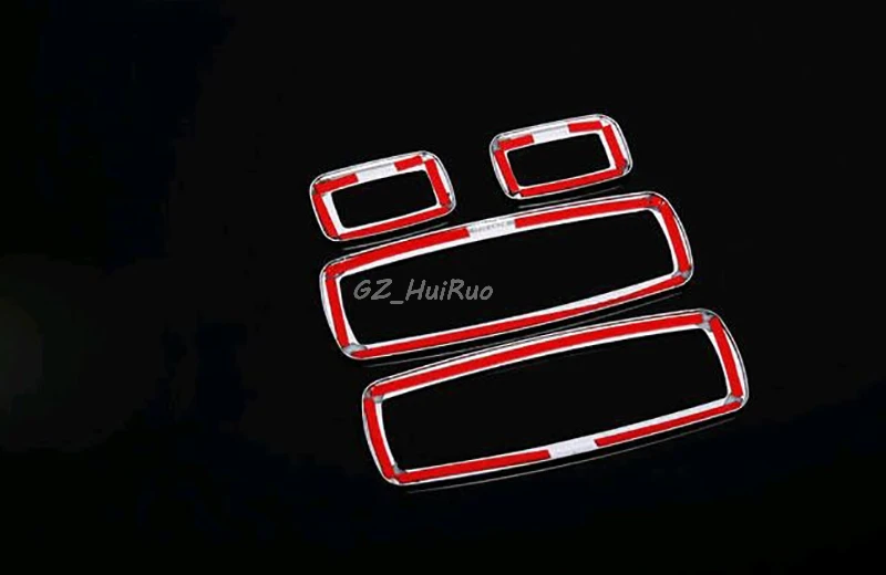 

Car styling Chrome Interior door cover armrest trim 4pcs for Jeep Grand Cherokee 2011 2012 2013 2014 2015