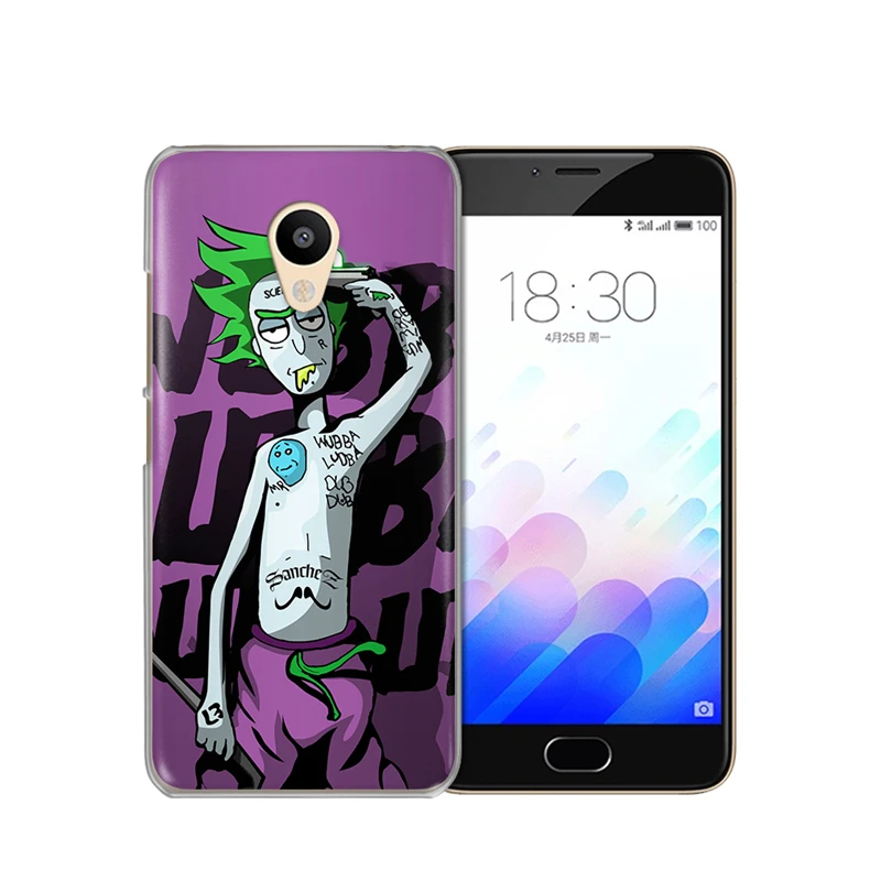Luxury Rick And Morty Phone Case Cover For Meizu M3S M3 Note M5 M5S M5C M6 U10 U20 Pro 6 16th Soft TPU Silicone Shell capa |