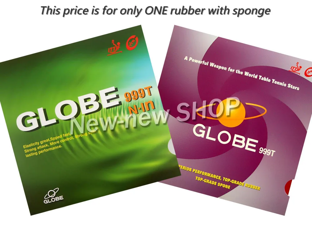 Прорезина для настольного тенниса Globe 999T Pips с губкой|rubber gasket|rubber tennis shoestennis rubber |