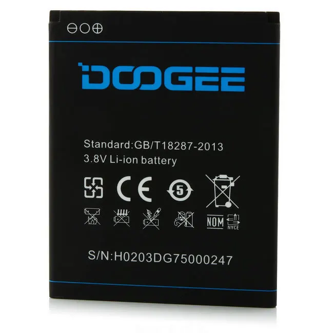 Оригинальный аккумулятор 2000 мАч Batterie Batterij Bateria Для Doogee DG750 IRON BONE 4 7 ''MTK6592 Octa Core