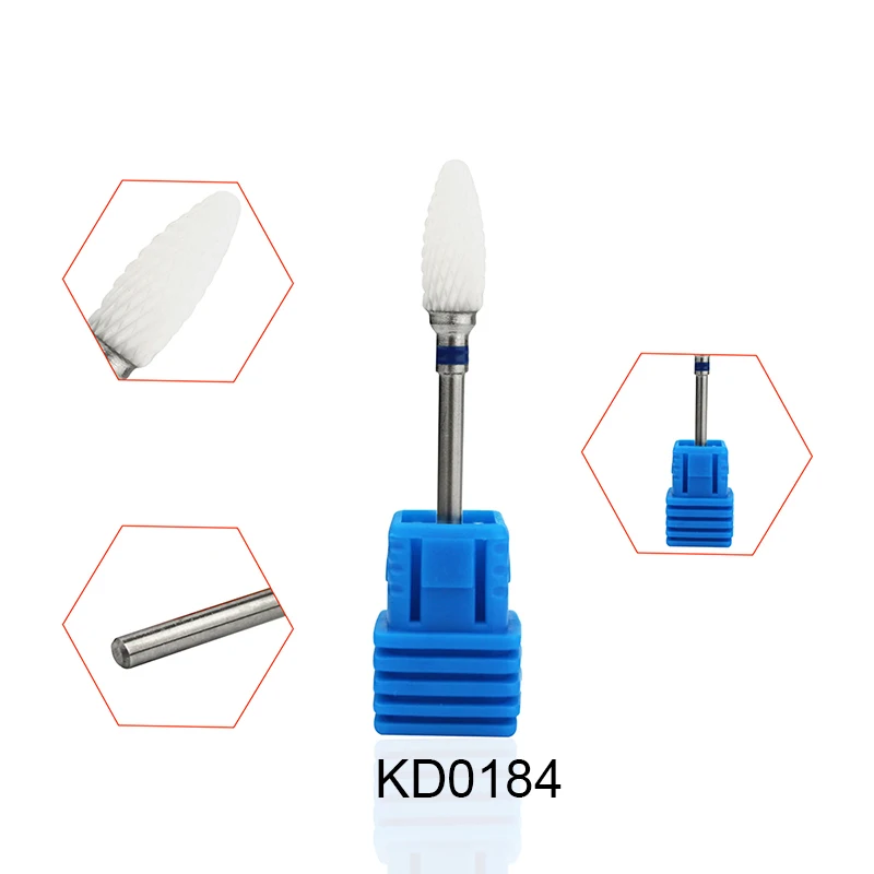 Керамические фрезы для ногтей OPHIR Pro пилочки маникюрные аксессуары педикюра