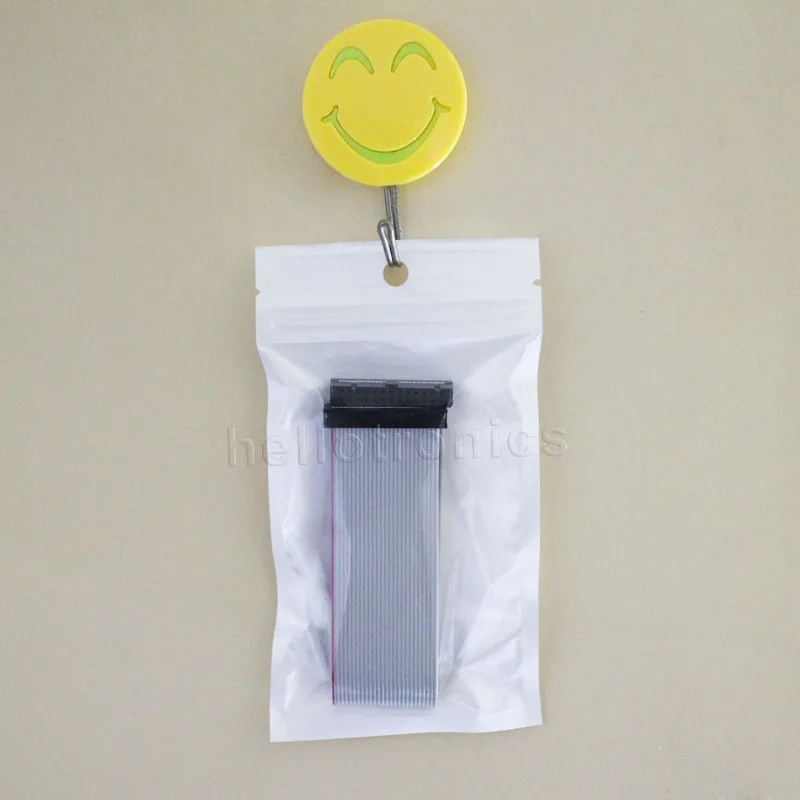 Оптовая продажа 100 шт./лот 26 pin 20 см серый цвет с резкой Ziplock мешок GPIO ленточный