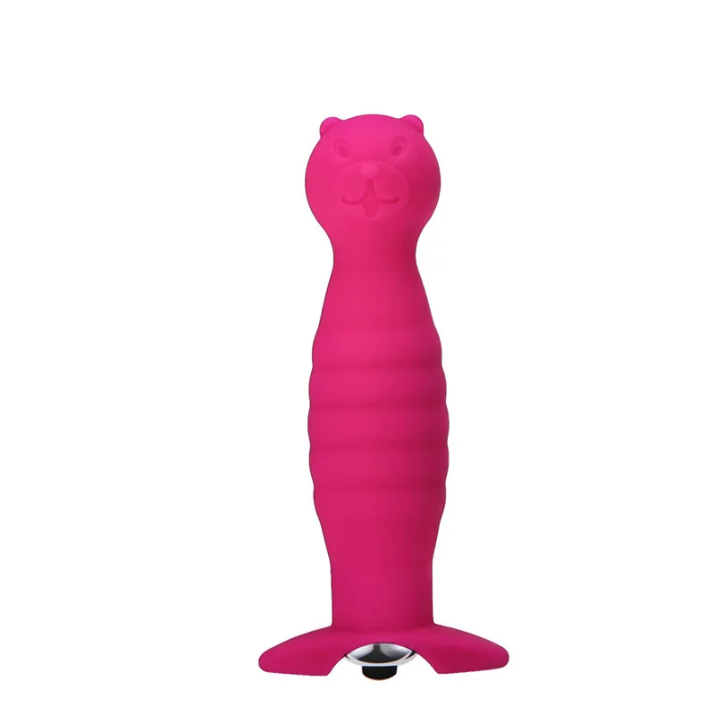Powerful Silicone Bullet Vibrators G Spot Clitoris Massage Stimulate Vibrator Animal Lovely AV Wand Vibrating Sex Toys For Women | Красота и
