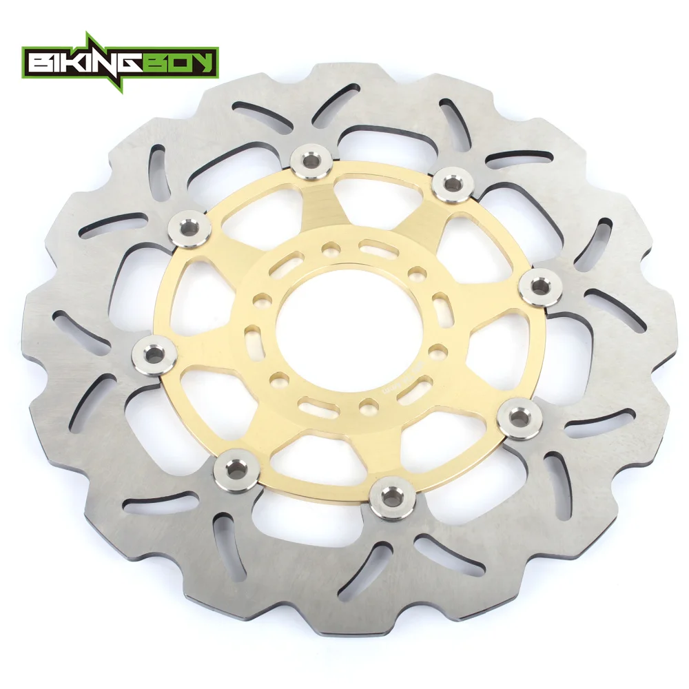 Передние тормозные диски BIKINGBOY для Yamaha R1 Z 250 90 96 TZR R S RS SP FZR EXUP / 89 16 400 S|front brake disc