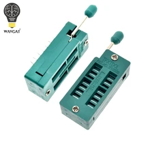 Универсальная Розетка ZIF 14pin 14 pin dip 2 54 мм IC шт.|zif socket|ic socketdip socket