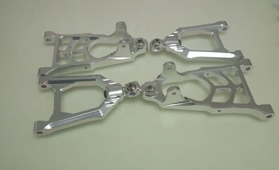 Комплект рычагов подвески из сплава ЧПУ для 1/5 hpi baja 5b детали km rovan 8 шт.|suspension arm|hpi