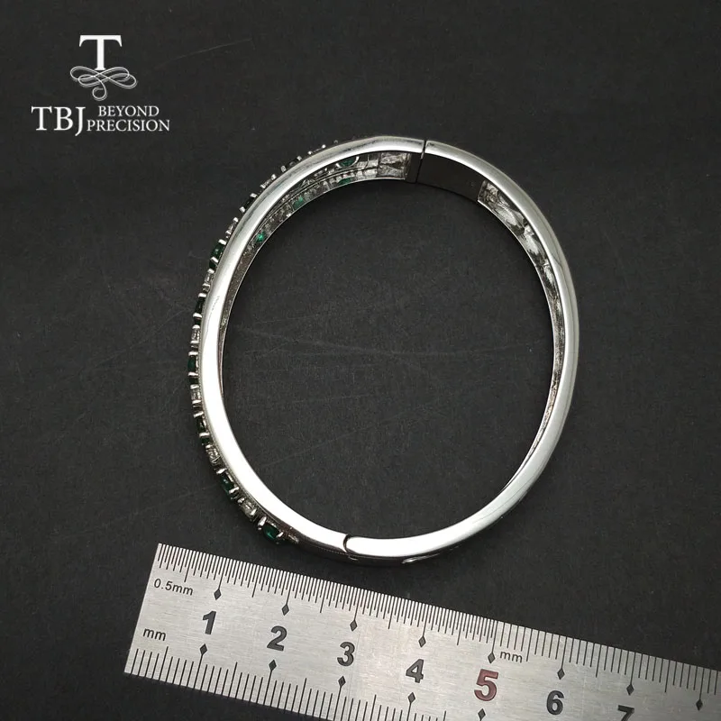 TBJ роскошный браслет из стерлингового серебра 925 пробы с превосходным