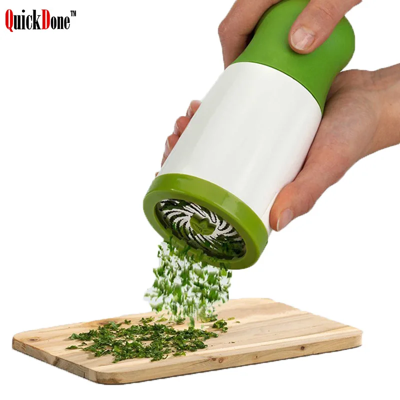 Измельчитель для трав QuickDone мельница специй терка петрушки измельчитель
