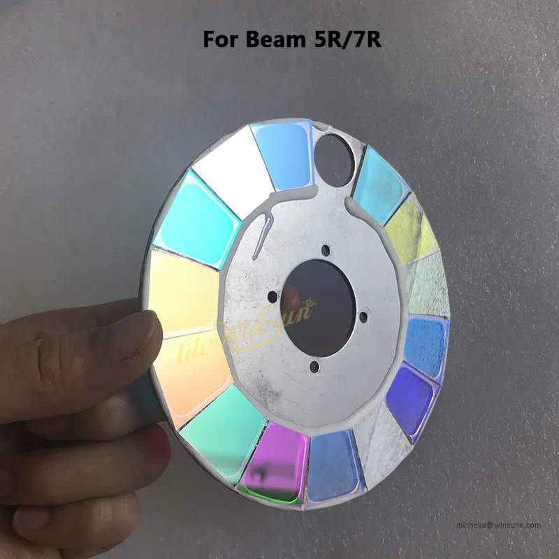 Цветное колесо Litewinsune для Луча 5R Beam R7 280 Вт Подвижная головка освещения 14 цветов s +