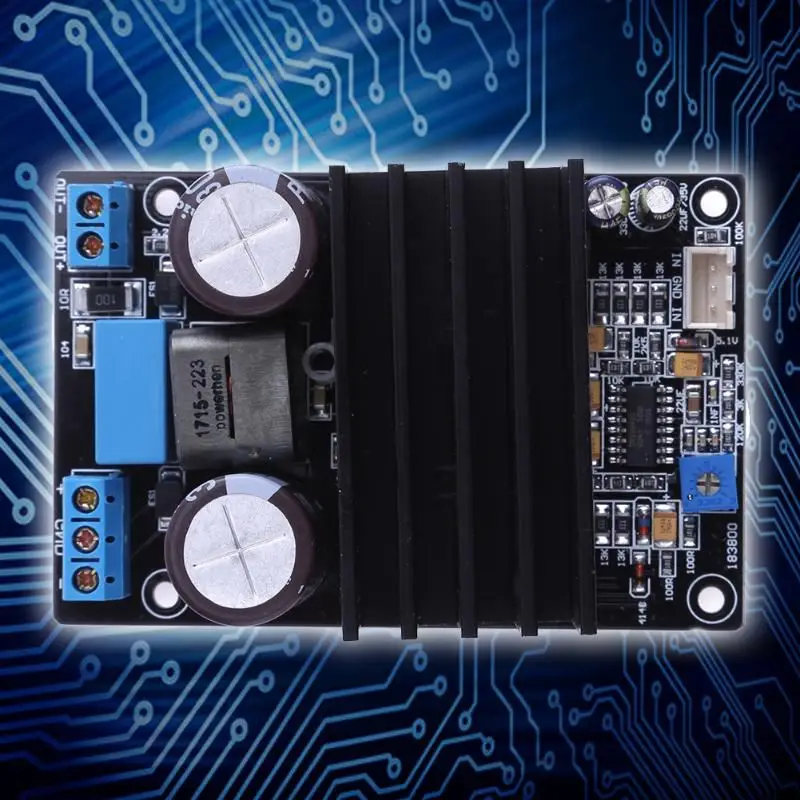 IRS2092 аудио приемник класса D усилитель мощности AMP Kit 200W моно собранная плата |