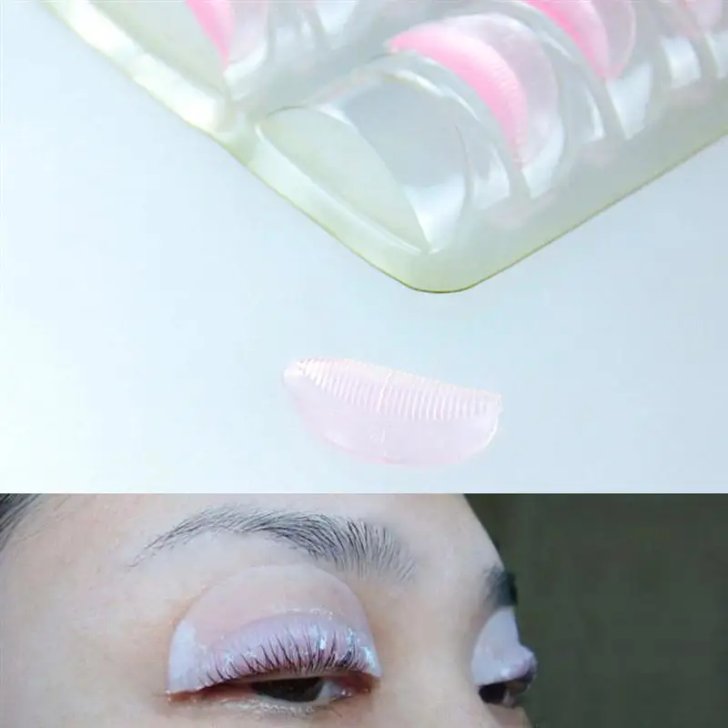 10 пар подушечек для завивки ресниц Силиконовая защита простой макияж | Красота и