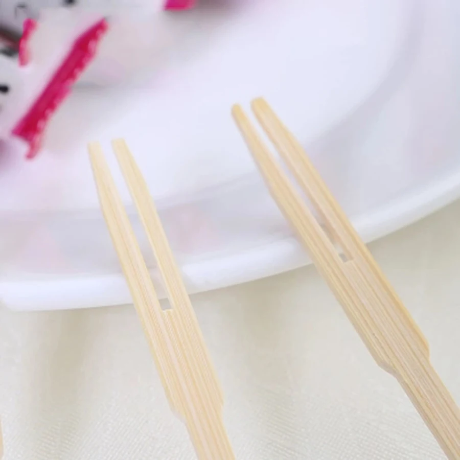 Toothpick Food Accessories Bamboo Picks Bento Box Lunch Sticks Decoration Tenedor Postre Lote Disposable Forks 633 | Дом и сад