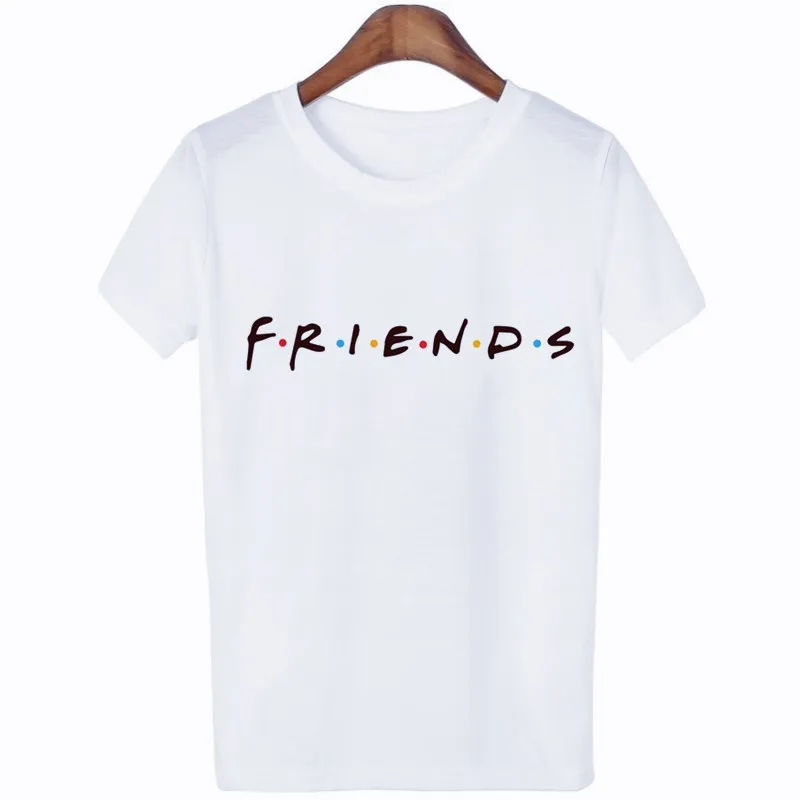 Женская футболка с надписью Friends Tv Новое поступление 2019 женские футболки топы