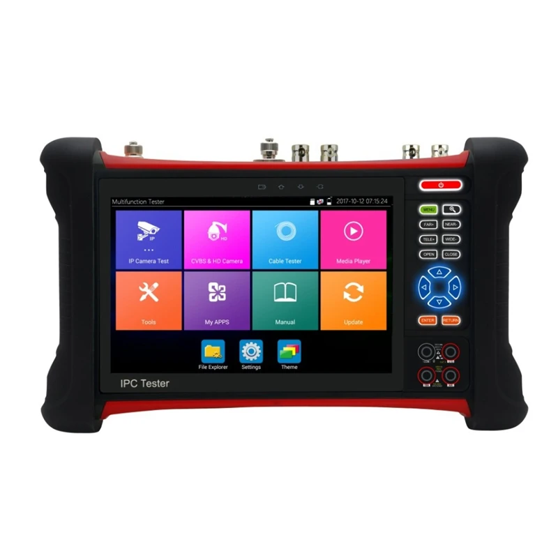 Профессиональный Cctv 7 дюймов retina пресс-экран Тестер монитор X7-Movtadhs H.265 4 к 8Mp Tvi Cvi Ahd Sdi Cvbs ip-камера тестер Вит