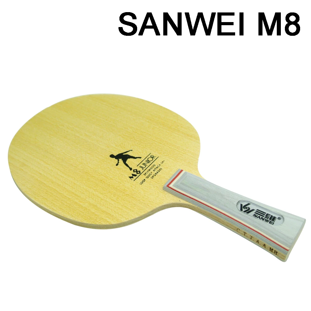 SANWEI M8 профессиональный 5 дерево Настольный теннис лезвие/пинг понг лезвие/Настольный теннис летучая мышь