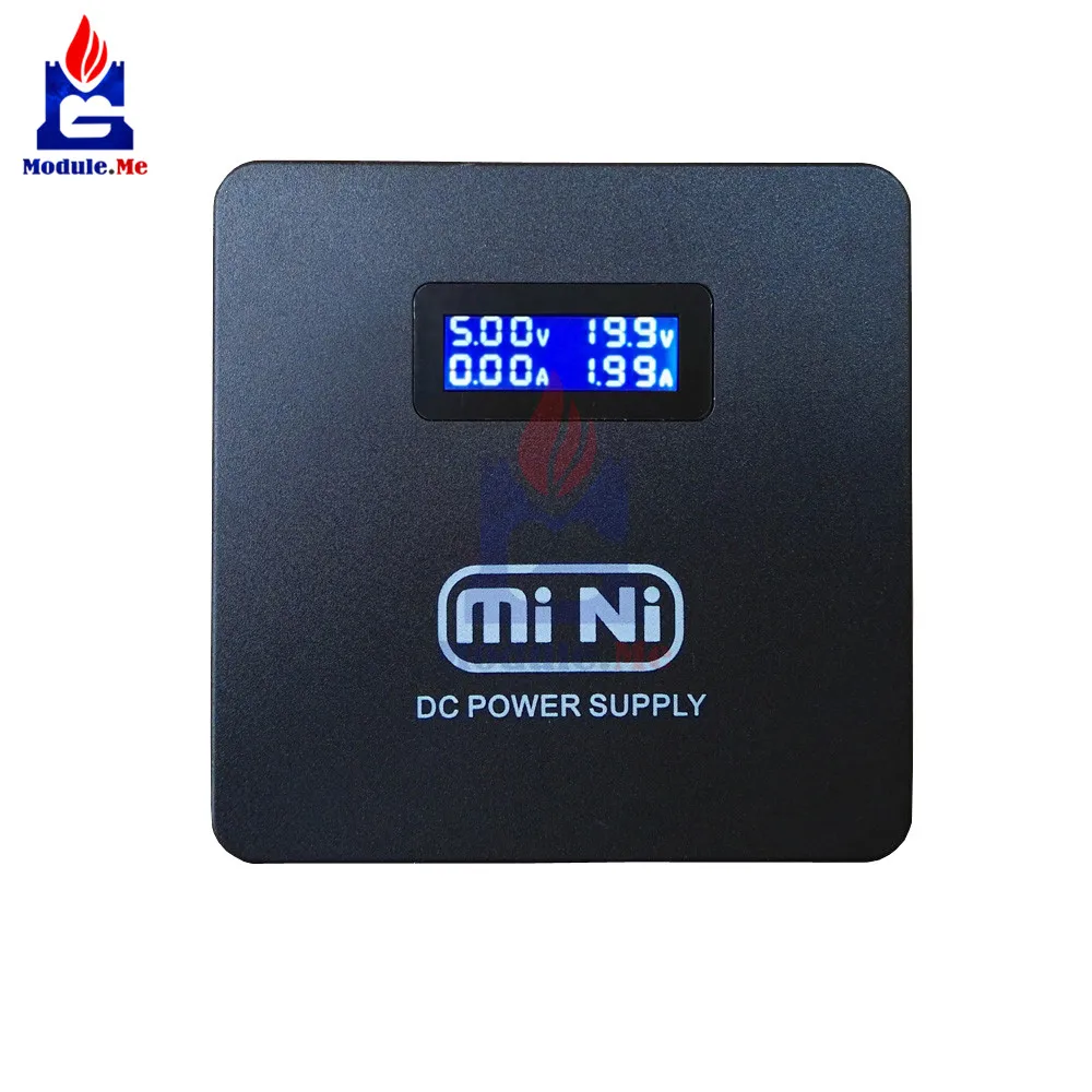 Мини lcd DC источник питания USB понижающий преобразователь с светодиодный дисплей Регулируемый источник питания для Raspberry Pi Arduino