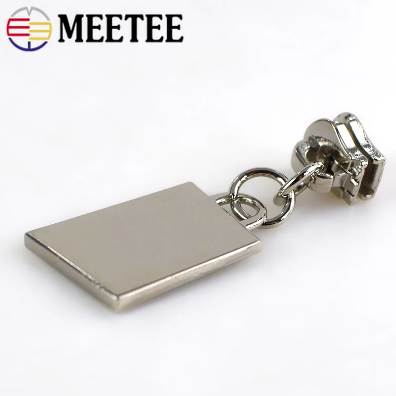 5Pcs 5# Metal Zipper Sliders For Zippers Bags Shoes Clothing Head Zip Repair Kit DIY Garment Accessories KY824 | Дом и сад