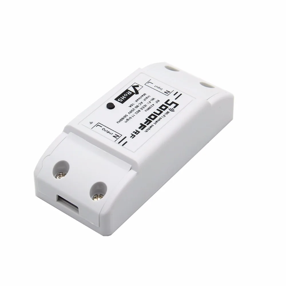 Sonoff Smart Home Remote Control Wireless Switch Universal Module Timer Wifi Controller with 433MHz Receiver | Электроника