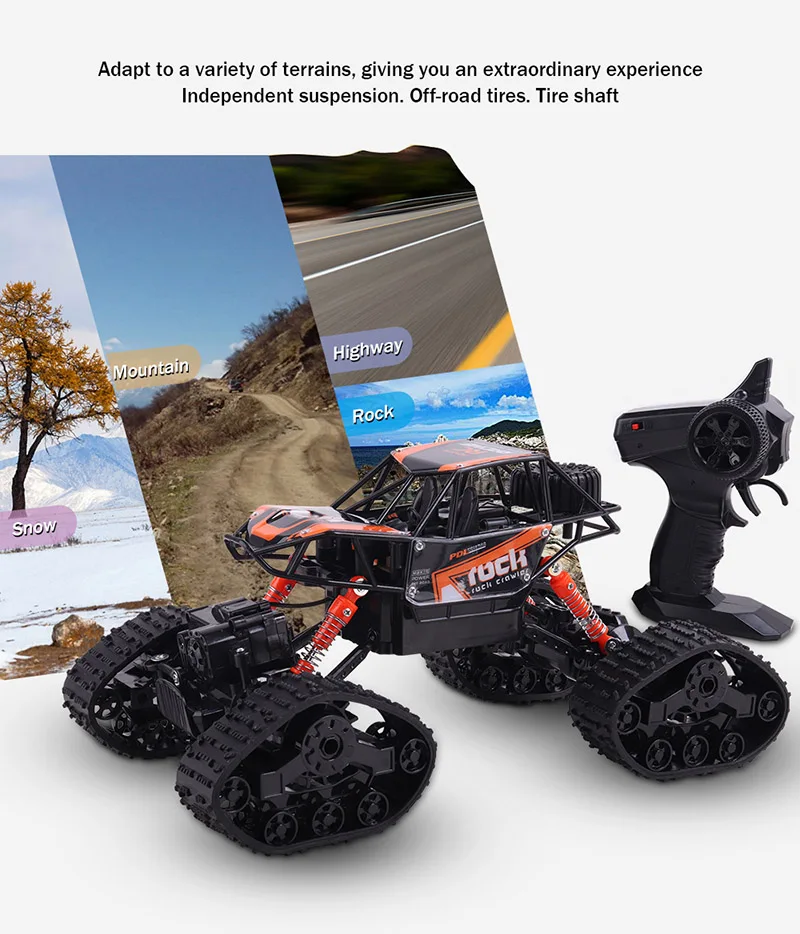 1/16 rc Автомобиль 2,4G внедорожный альпинистский пульт дистанционного управления автомобиль игрушка 4wd радиоуправляемые автомобили играть 20 минут электрическая Игрушечная машина для детей