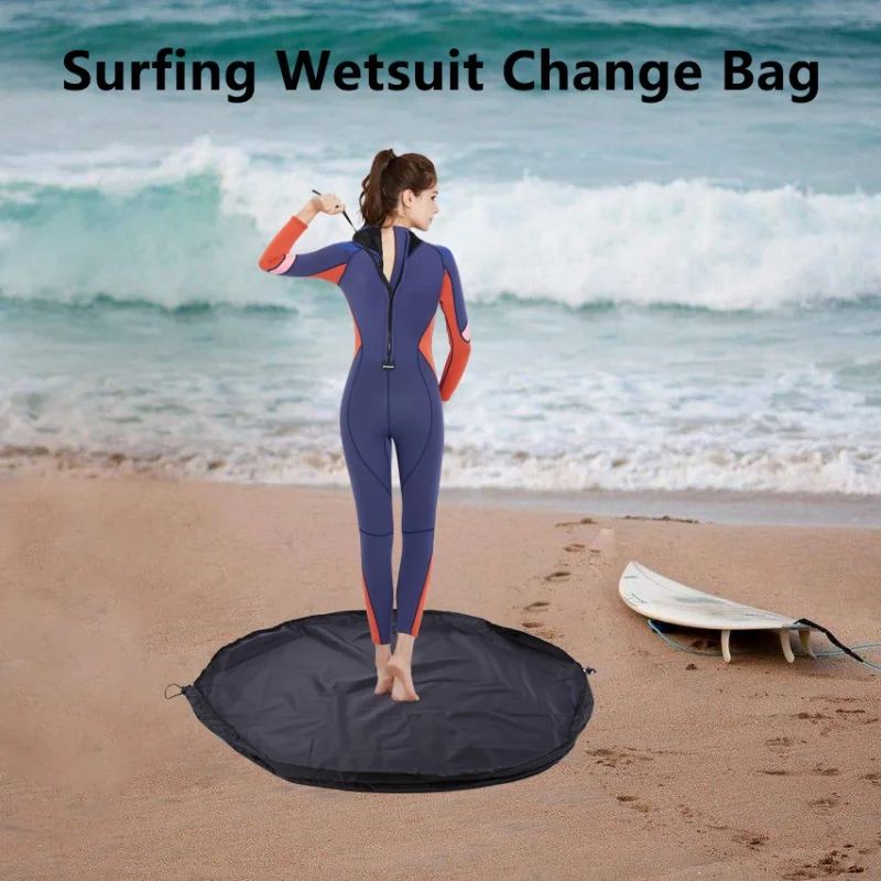 Сумка для переодевания ветрозащитного костюма для серфинга и дайвинга, водонепроницаемая, из нейлона, для аксессуаров для водных видов спорта и плавания.