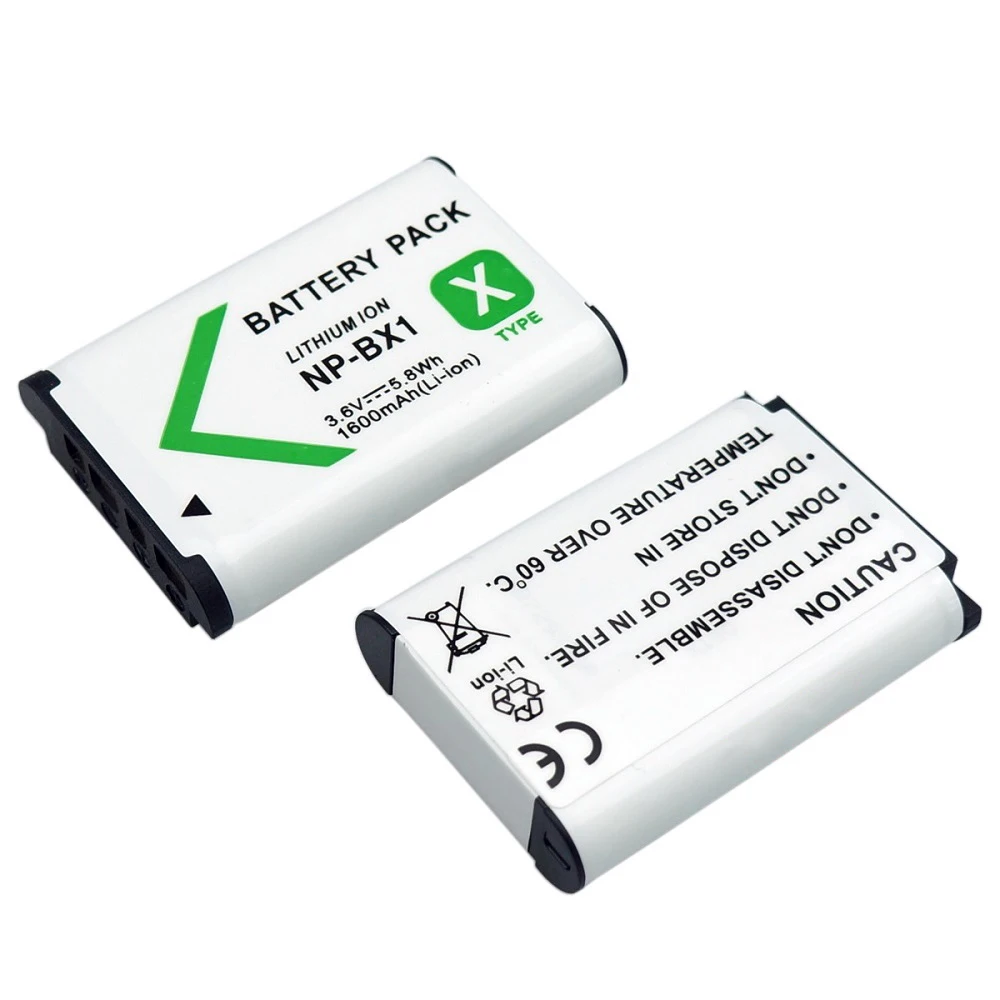 Аккумуляторная батарея NPBX1 NP BX1 1600 мАч для SONY HX300 HX50 WX350 DSC RX1 RX100 M3 RX1R WX300 AS100V|Цифровые