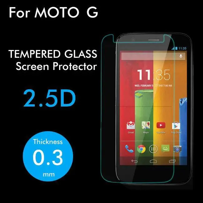 Для Motorola MOTO G закаленное стекло оригинальная 9H защитная пленка Взрывозащищенная