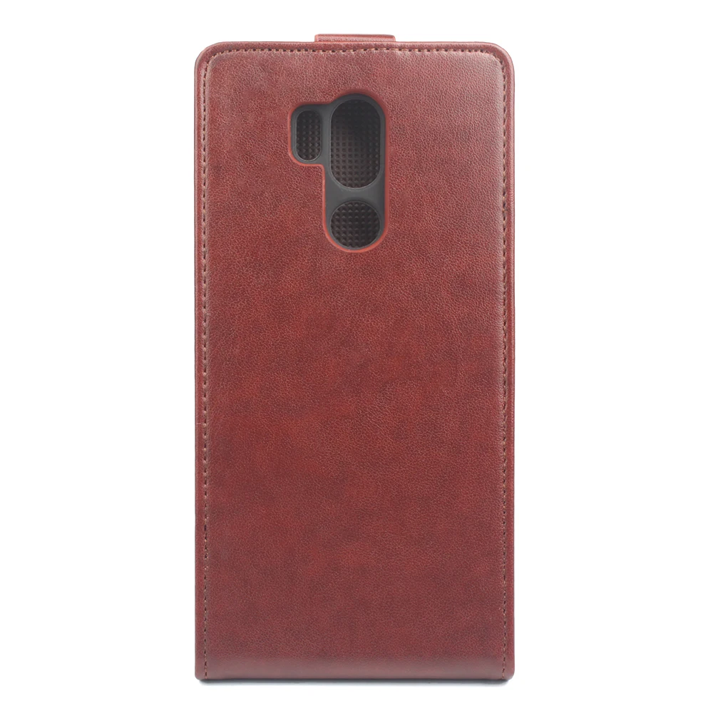 Имитация оригинальный кожаный чехол для LG G7 Флип Shell Обложка Мода Роскошные