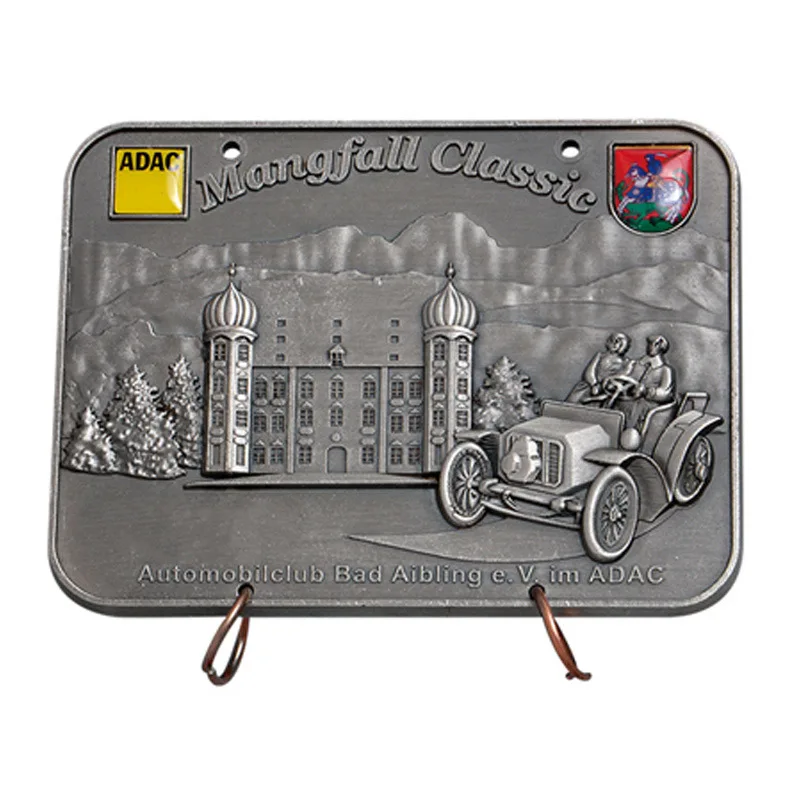 

Big Promotion 3D Carving Rectangular Coins Epoxy Engraving Coins