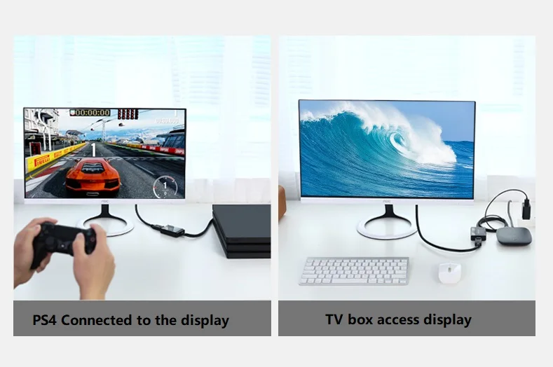 HDMI к DP кабель USB+ HDMI1.4 к DP1.2 адаптер Мужской HDMI v1.4 к DP v1.2 Женский HD конвертер 4K* 2K 30 Гц и 1920*1080P 120 Гц
