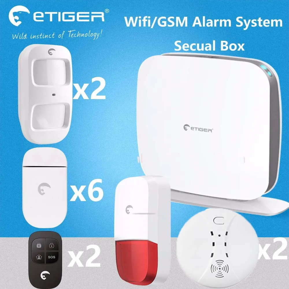 5 номер телефона SMS gsm и wifi Двойная безопасность сети охранная сигнализация