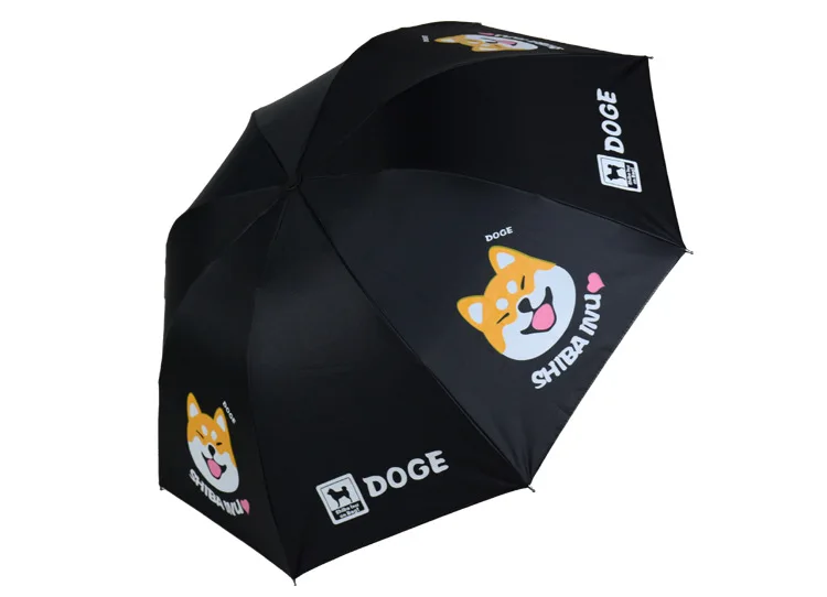 

Anime funny doge Mental pollution japan Shiba Inu Daily Folding Umbrella Cute Cosplay Collection