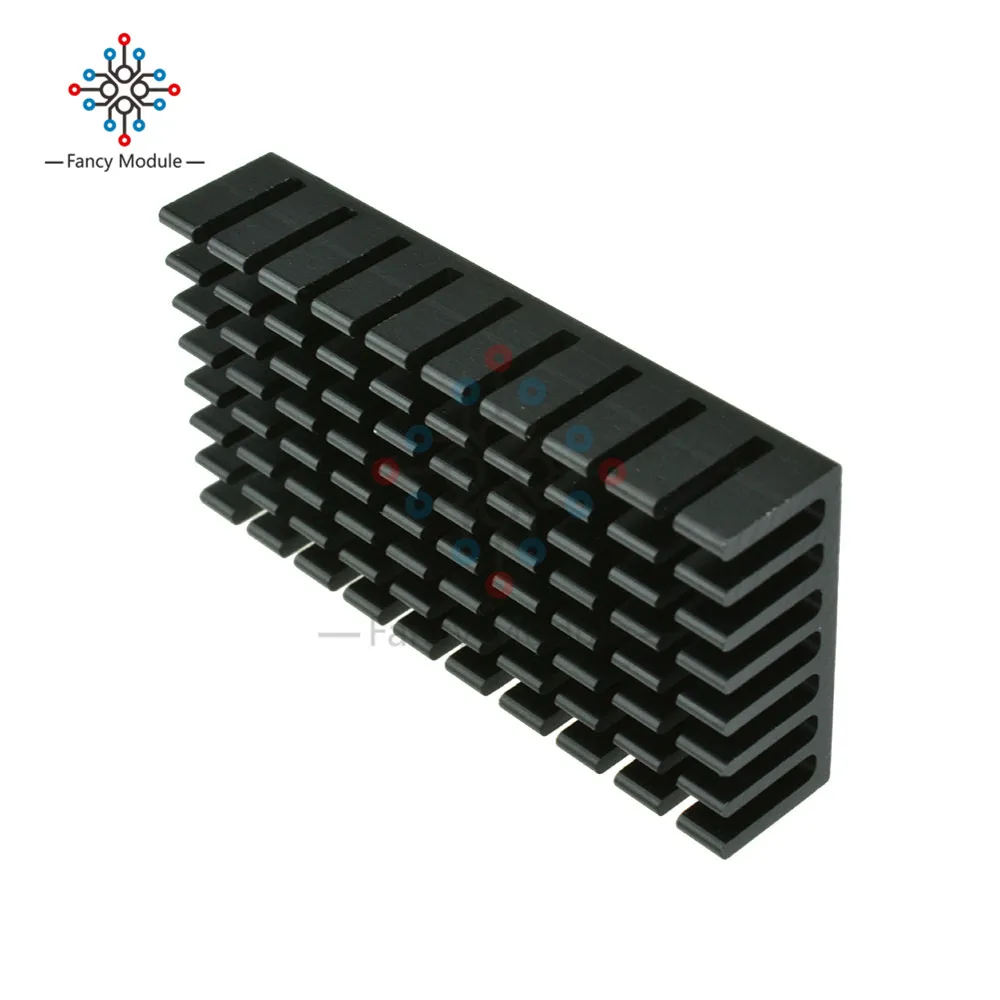 2 шт. Радиатор 50x25x10 мм Хорошее качество теплоотвод для устройство PCB LM2596 2577 2587|sink| |