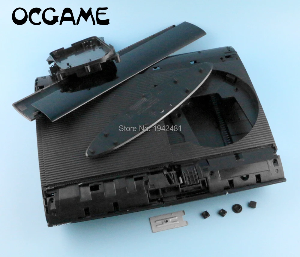 

High Quality New Shell Housing Case For PS3 4XXX Super Slim Black Full Console Replacement For PS3 OCGAME