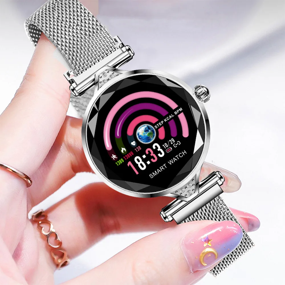 H1 Women Smart Bracelet Heart Rate Monitor Smartband Lady Fitness Gift Pedometer | Электроника