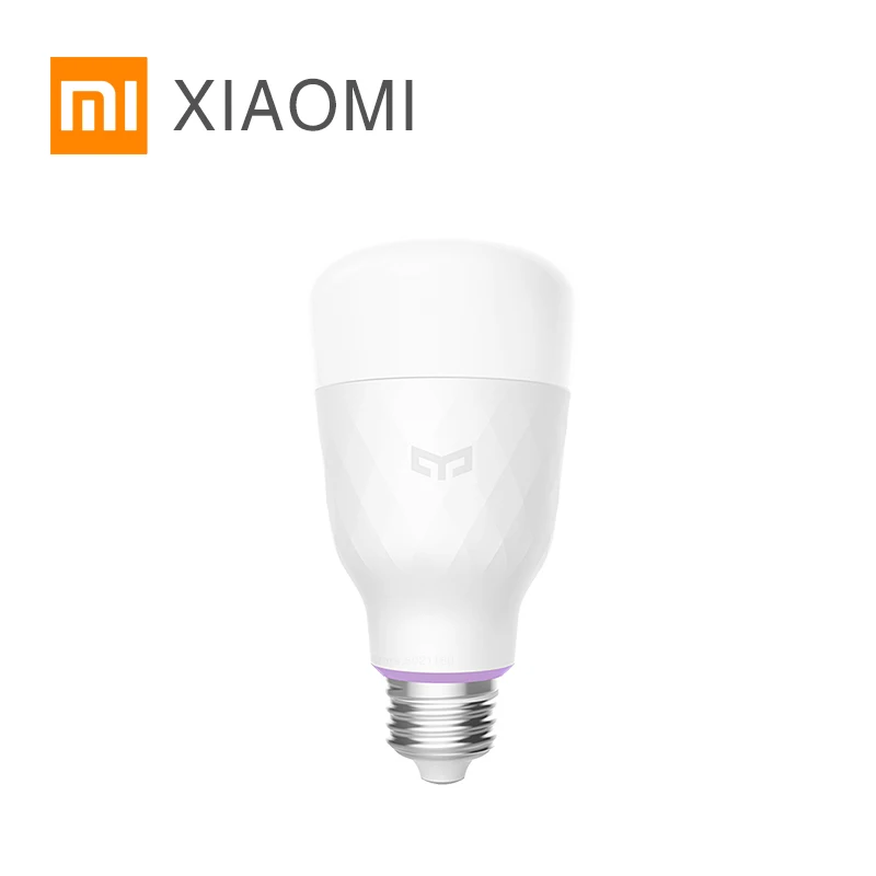 XIAOMI MIJIA Yee светильник светодиодный лампочка E27 умный цветной лампы YLDP06YL RGB люстра
