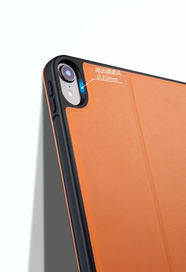 Кожаный флип-чехол X-Level для iPad Pro 11 12,9 дюймов с подставкой, Ультратонкий чехол для iPad Pro 12,9, Функция Смарт-сна